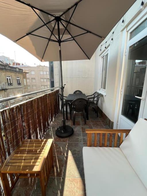 Apartmán Atico Vintage Con Terraza Vigo Exteriér fotografie