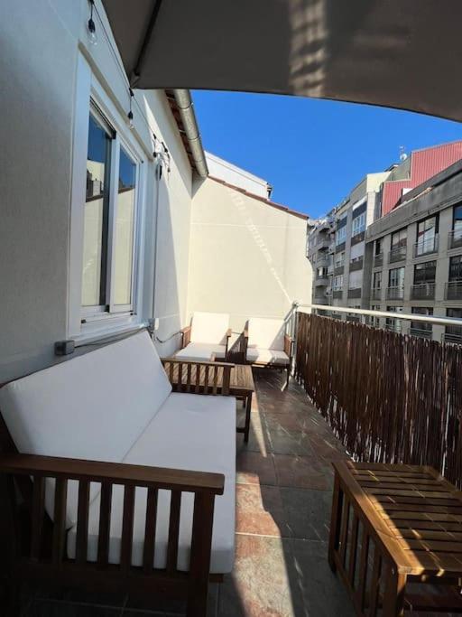 Apartmán Atico Vintage Con Terraza Vigo Exteriér fotografie